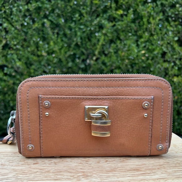 Chloe Paddington Long wallet Brown leather - Picture 1 of 15